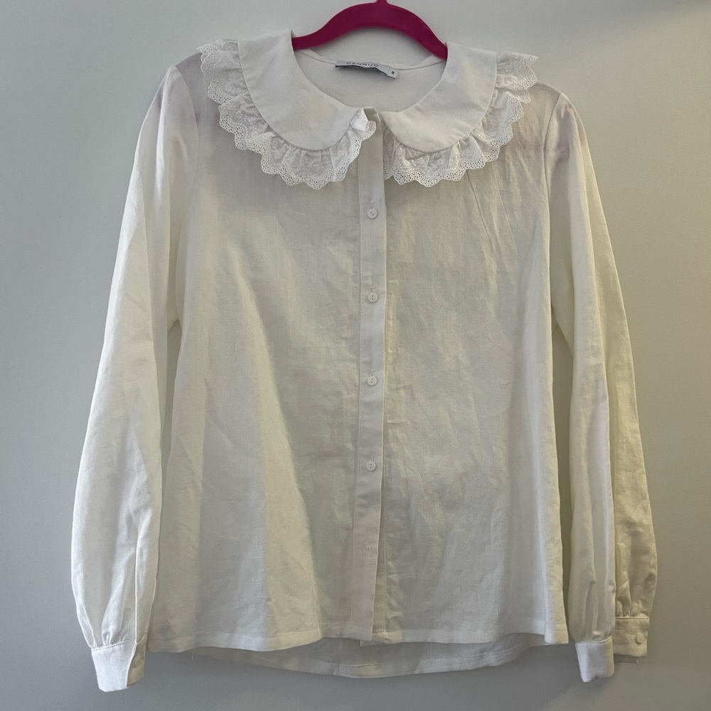 Dannijo Peterpan collar button up
